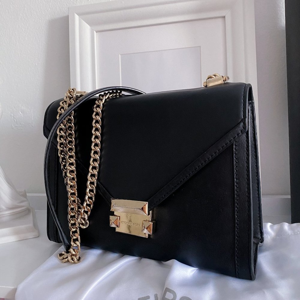 Michael Kors Black Whitney Crossbody Bag